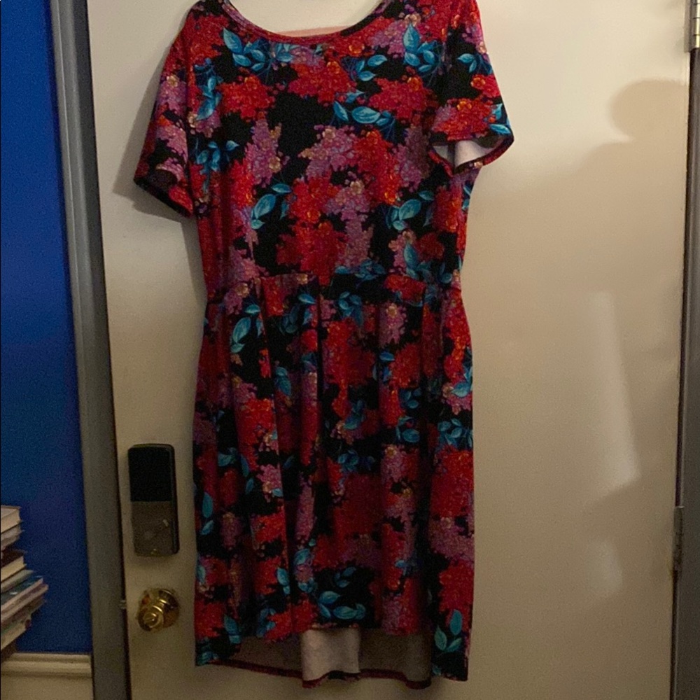 Floral Short Sleeve Dress